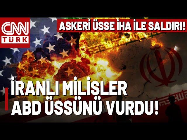 ⁣SON DAKİKA İran Destekli Milisler, ABD'yi Suriye'de İHA İle Vurdu!