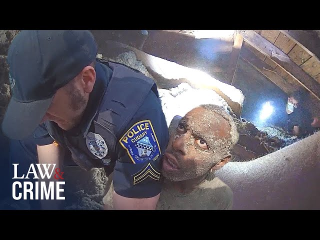 ⁣Caught On Bodycam: 7 Suspects Busted Hiding In The Most Bizarre Spots