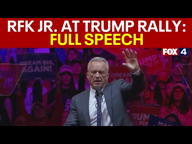 ⁣RFK Jr. at MSG Trump Rally: FULL SPEECH