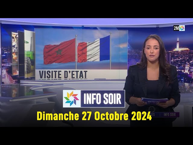 ⁣Info soir : Dimanche 27 Octobre 2024