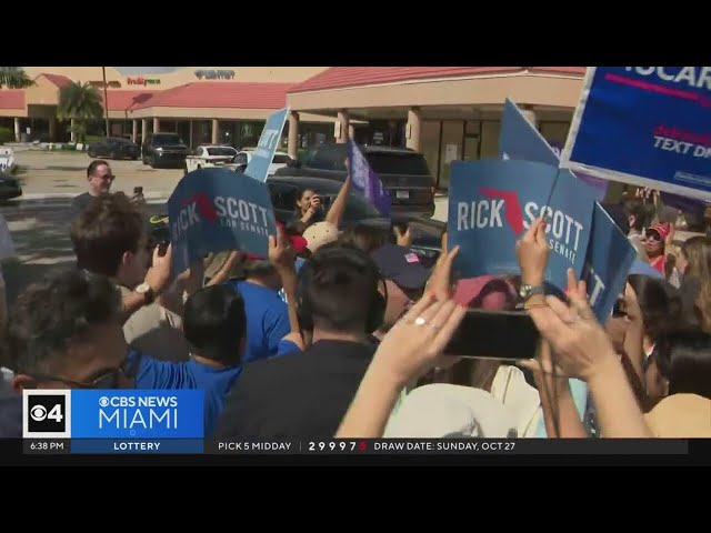 ⁣Republicans and Democrats encourage South Florida voters to cast ballots early