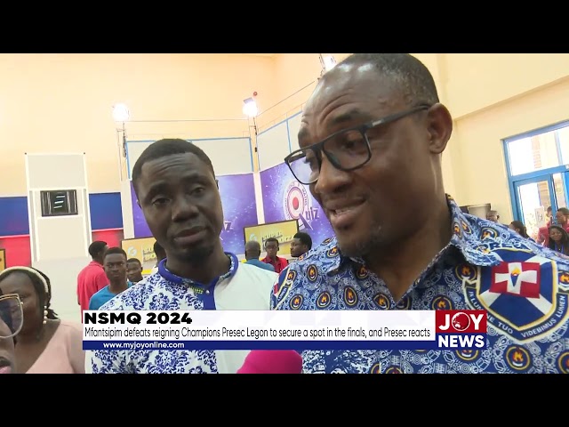 ⁣NSMQ 2024: Mfantsipim defeats reigning Champions PRESEC Legon to secure a spot in the finals