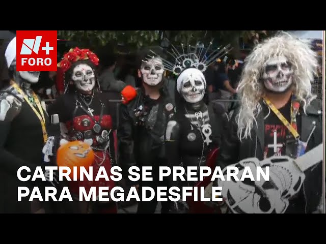 ⁣Todo listo para el tradicional Desfile de Catrinas de CDMX - Las Noticias