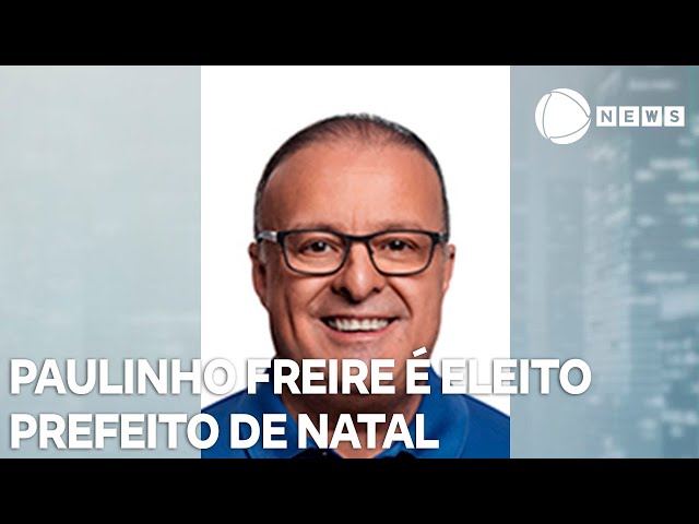 ⁣Paulinho Freire é eleito prefeito de Natal