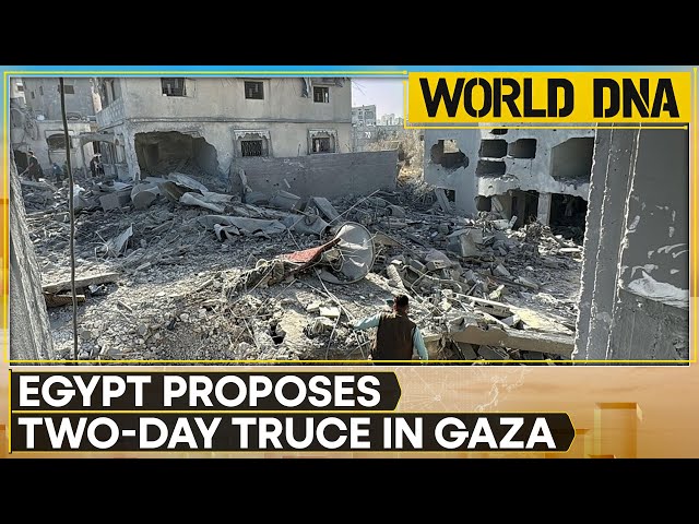 ⁣World DNA LIVE | Egypt Proposes Two-day Ceasefire In Gaza  | WION LIVE  | World News