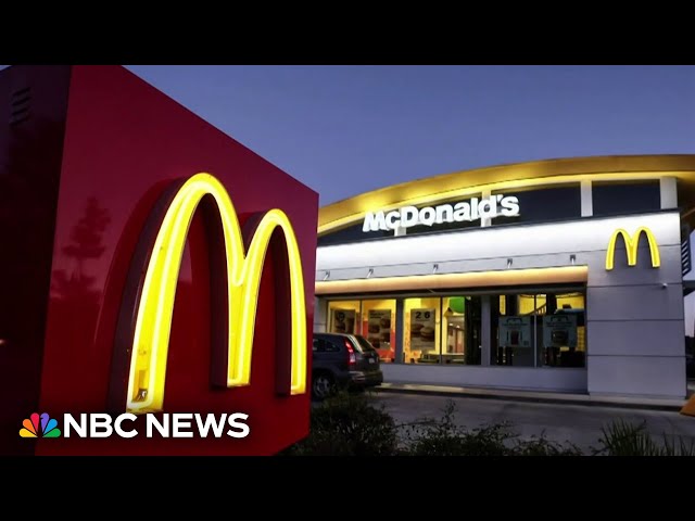 ⁣McDonald’s says beef patties not responsible for E. Coli illnesses