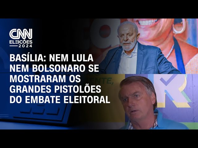 ⁣Basília: Nem Lula nem Bolsonaro se mostraram os grandes pistolões do embate eleitoral | CNN ELEIÇÕES