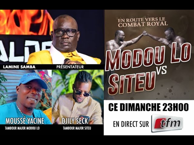 ⁣TFM LIVE - En route vers le combat royal - Modou Lo vs Siteu - Face à  Face par procuration