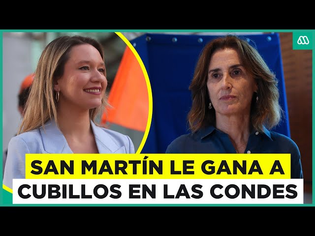 ⁣Sorpresa en Las Condes: Catalina San Martín vence a Marcela Cubillos en Las Condes