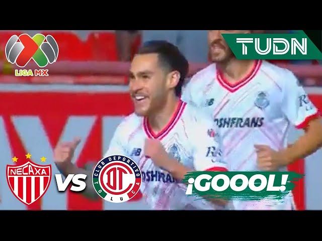 ⁣¡HAT-TRICK! Tercer gol de Canelo Angulo | Necaxa 0-3 Toluca | Liga Mx -AP2024 - J14 | TUDN