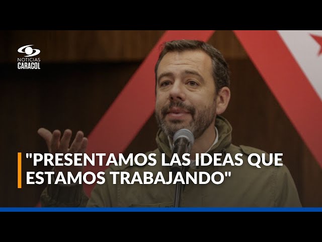 ⁣Carlos Fernando Galán, alcalde de Bogotá, habló sobre el plan de ciudad sostenible para la capital