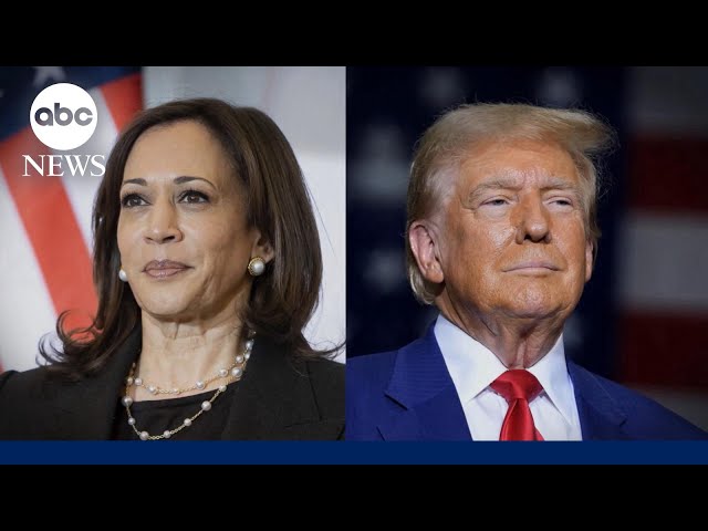 ⁣Poll shows Harris regains slight lead in battleground states