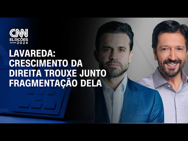 ⁣Lavareda: Crescimento da direita trouxe junto fragmentação dela | CNN ELEIÇÕES