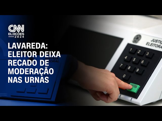 ⁣Lavareda: Eleitor deixa recado de moderação nas urnas | CNN ELEIÇÕES