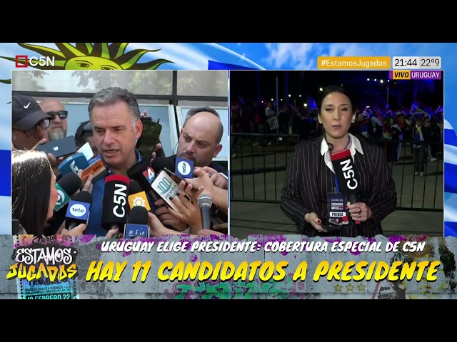 ⁣ELECCIONES en URUGUAY: crece la EXPECTATIVA por los RESULTADOS de la VOTACIÓN