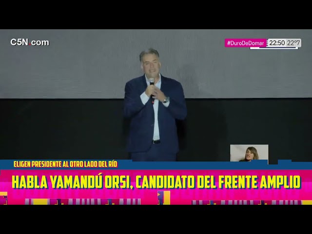 ⁣Elecciones en URUGUAY: ORSI y DELGADO irán a balotaje el 24 de noviembre