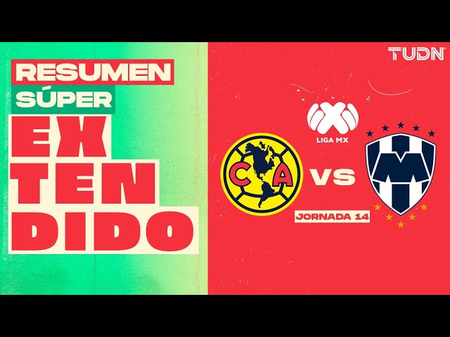 ⁣RESUMEN SÚPER EXTENDIDO | América vs Monterrey | Liga Mx -Apertura 2024 - Jornada 14 | TUDN