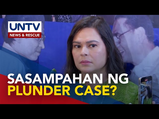 ⁣House panel, posibleng magrekomendang magsampa ng plunder case vs VP Duterte