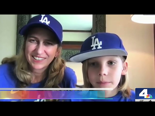 ⁣Meet the boy who caught Freddie Freeman's grand slam ball