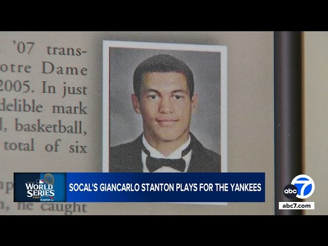 ⁣Yankees slugger Giancarlo Stanton has fans in SoCal where he was 3-sport star in high school