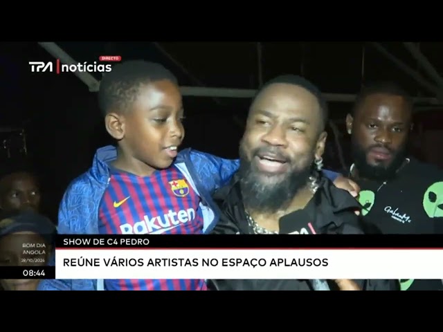 ⁣Show de C4 Pedro reúne vários artistas no Espaço Aplausos