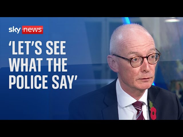 ⁣Minister won't comment on Labour MP filmed punching man