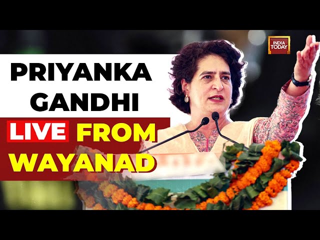 ⁣Priyanka Gandhi Corner Meeting in Meenangadi, Wayanad LIVE | Congress LIVE | India Today LIVE