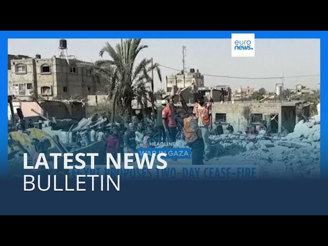 ⁣Latest news bulletin | October 28th – Morning