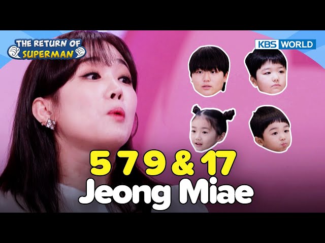 The Reality of Having 4 Kids [The Return of Superman:Ep.544-1] | KBS WORLD TV 241027