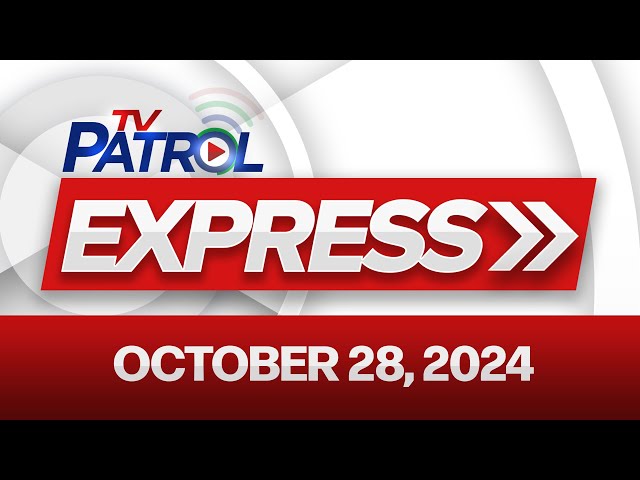 ⁣TV Patrol Express September 28, 2024