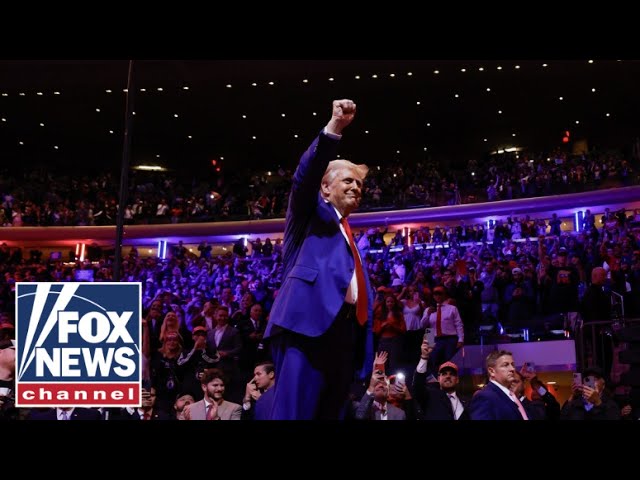 ⁣Trump rallies thousands in 'historic' Madison Square Garden rally