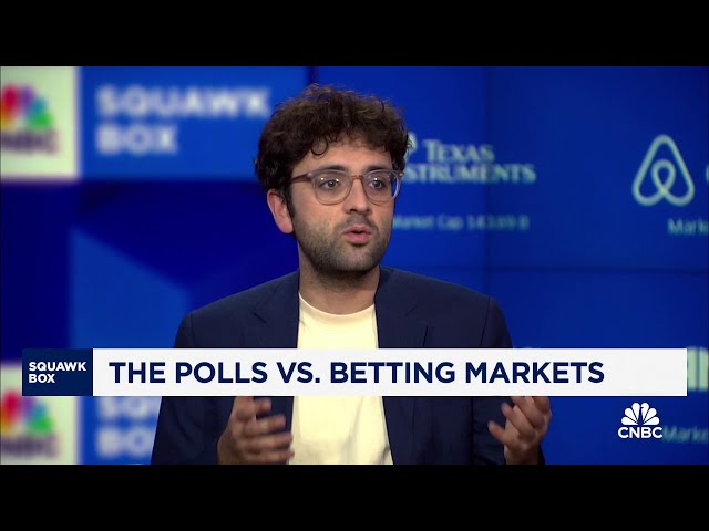 ⁣Kalshi CEO Tarek Mansour on the election betting market