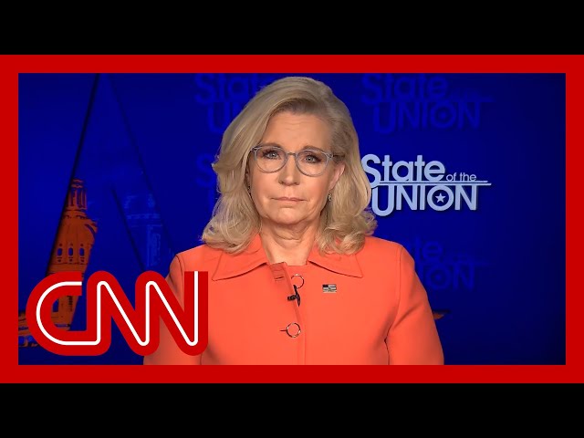 ⁣Trump attacks Liz Cheney's support for Harris at rally. Cheney responds