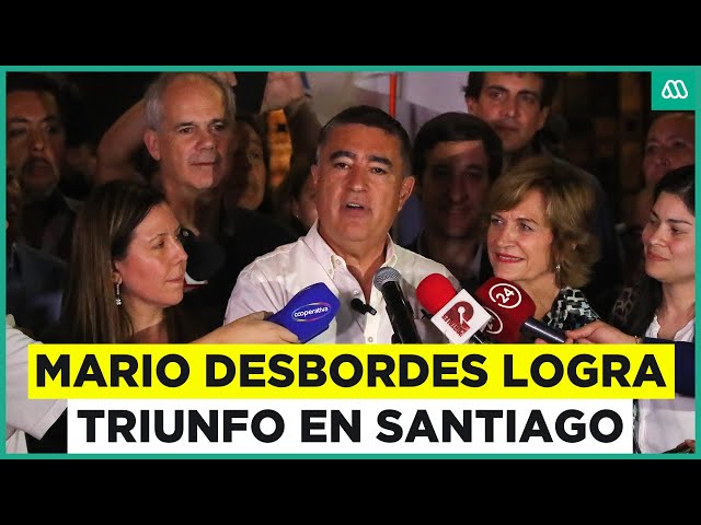 ⁣Triunfo de Mario Desbordes en Santiago: Irací Hassler no logra reelección