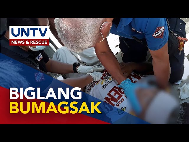 ⁣Lalaking makikipaglibing sana, biglang hinimatay; 2 riders, sugatan nang mabangga ng kotse