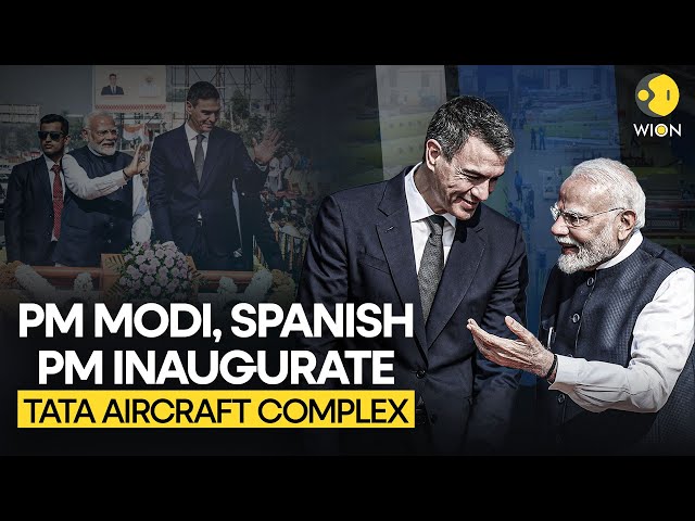 ⁣Pedro Sanchez In India: New Era Of Defense Corporation, TATA C-295 Plant Unveiled | WION Originals