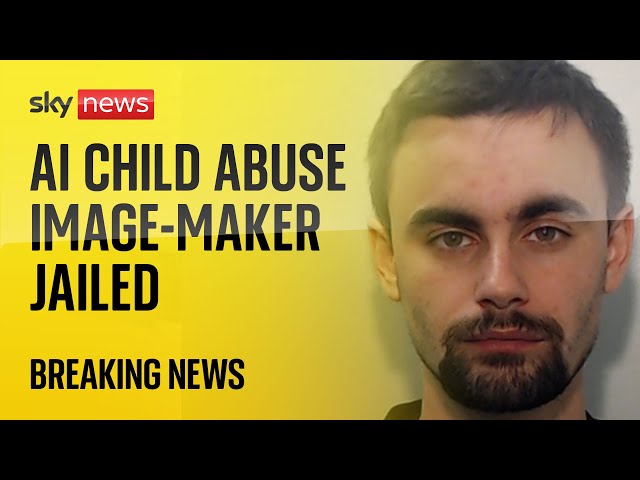 ⁣Paedophile Hugh Nelson who made AI child abuse images from real pictures sent to him jailed