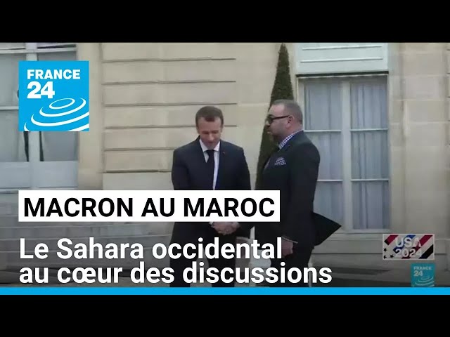 ⁣Macron au Maroc : le Sahara occidental au cœur des discussions • FRANCE 24