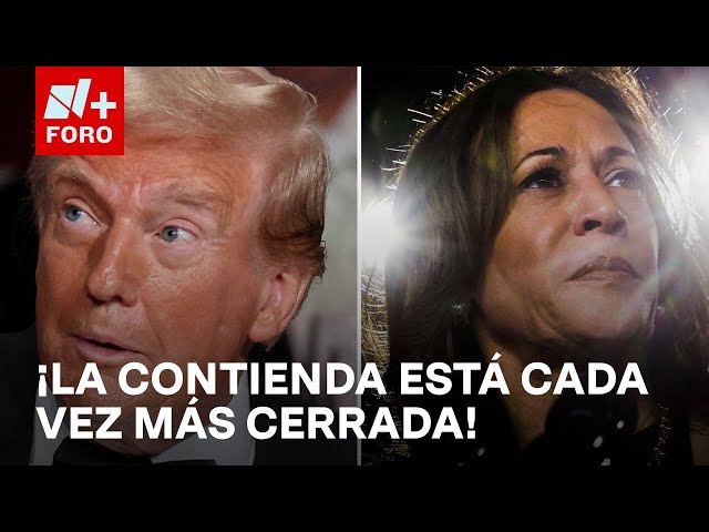 ⁣Lucha por la presidencia de EE. UU.; Harris y Trump, casi empatados - Estrictamente Personal