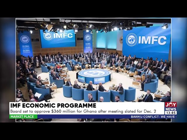 ⁣IMF Economic Programme: Board set to approve $360 million for Ghana after meeting slated for Dec 2