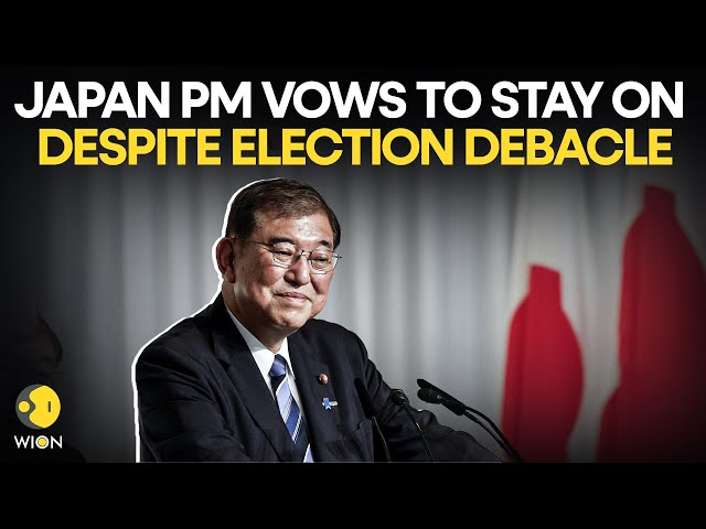 ⁣Japan PM Ishiba Vows To Continue Ruling Despite Bruising Loss | LIVE | Japan LIVE | WION LIVE