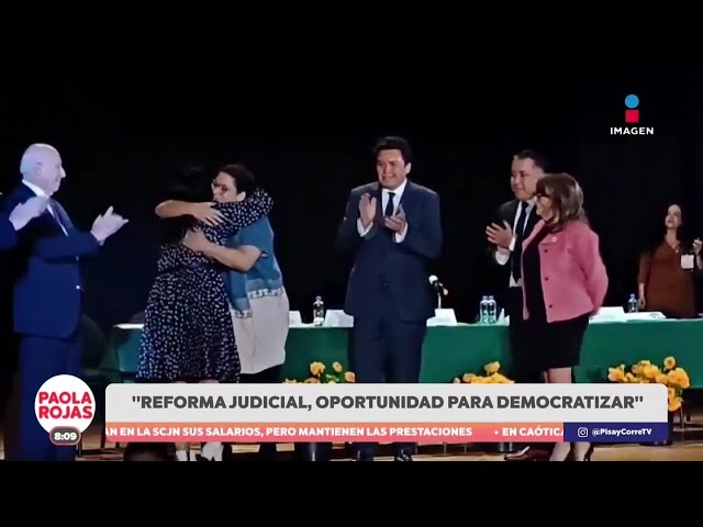 ⁣Lenia Batres recibe la medalla “Emilio Krieger” por la Asociación Nacional de Abogados Democráticos