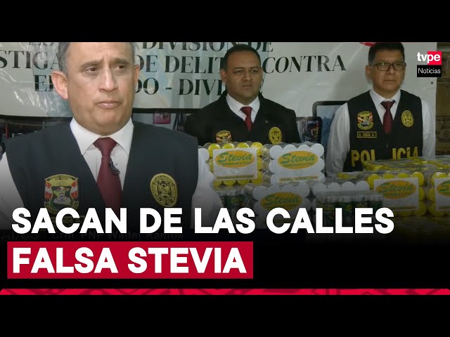 ⁣Así un clan familiar producía y envasaba falsa stevia en un laboratorio clandestino