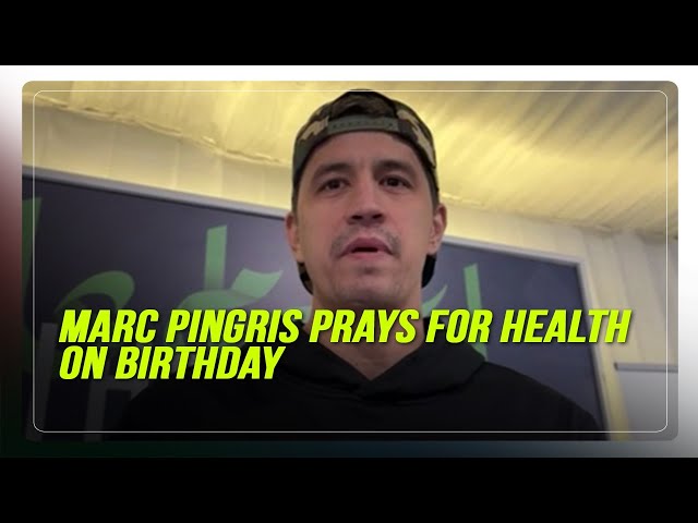 ⁣Marc Pingris prays for health on birthday | ABS-CBN News