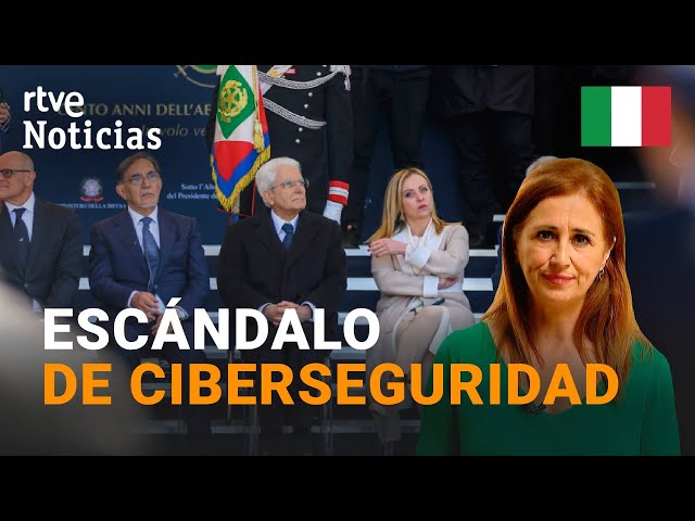 ⁣ITALIA: DESCUBIERTA una red de ESPIONAJE con DATOS PRIVADOS de MELONI y MATTARELLA, entre otros |