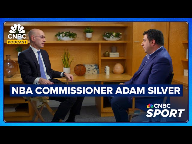 ⁣NBA Commissioner On The Media Rights Deal, New Technology And WNBA's Growth