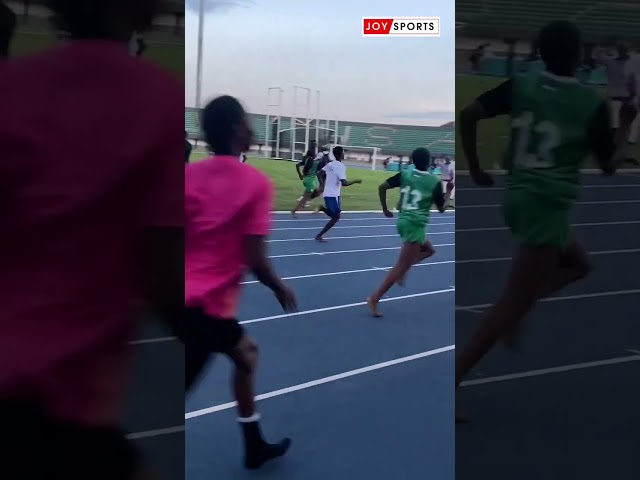 ⁣Women’s 100m final at the 2024 Joy SportsInvitational Tournament