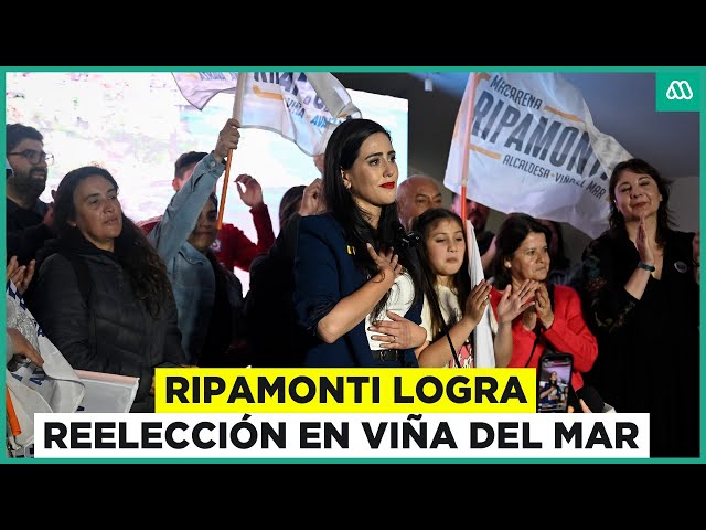 ⁣Macarena Ripamonti logra reelección en Viña del Mar