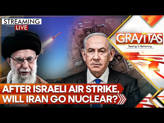 ⁣Israel Attacks Iran: After Israel Air Strike With US Support, Will Iran Go Nuclear? | GRAVITAS LIVE