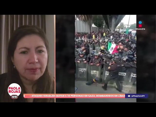 ⁣Juana Fuentes, directora de JUFED, habla sobre la violencia contra trabajadores del Poder Judicial